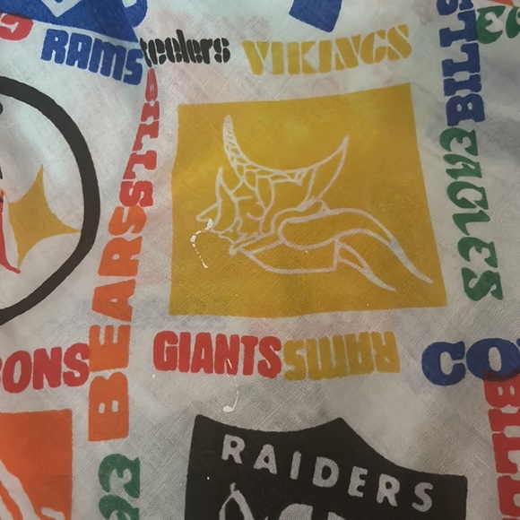 Vintage 1970s NFL Full Flat Sheet (as is) - Picture 8 of 11
